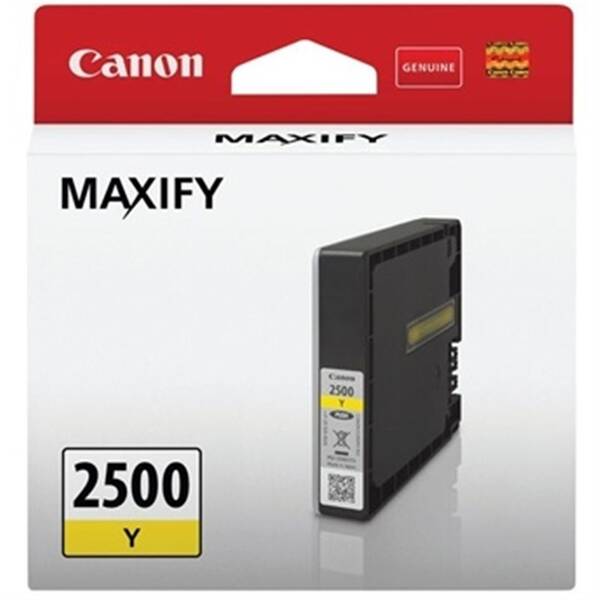 Cartridge Canon PGI-2500 Y, 700 strán žltá

