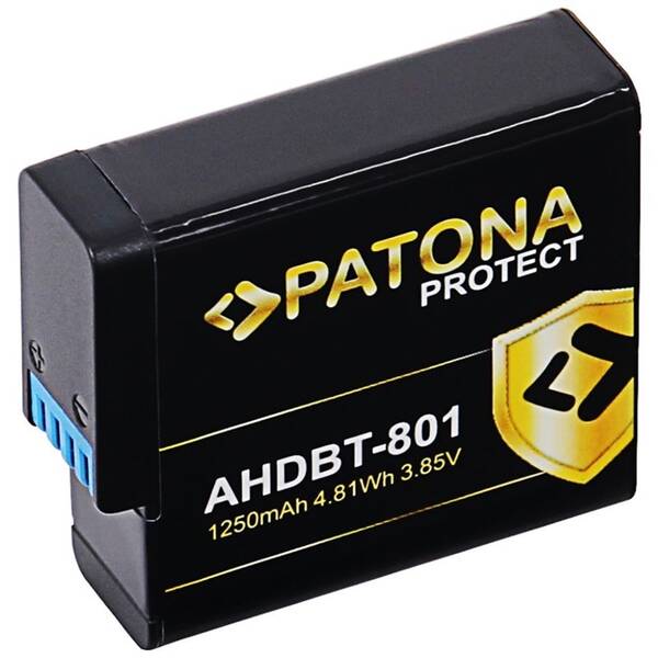 Batéria PATONA pre GoPro Hero 5/6/7/8 1250mAh Li-Ion Protect 

