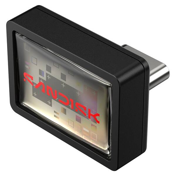 USB flashdisk SANDISK Extreme Fit USB-C 1TB čierny

