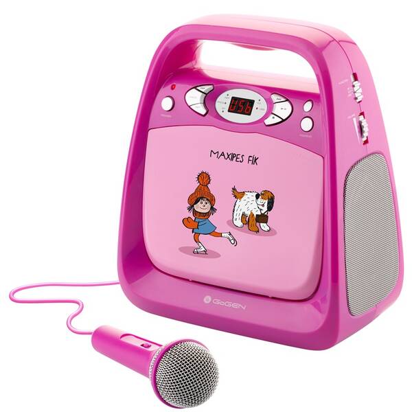 CD prehrávač GoGEN MAXI KARAOKE ružový

