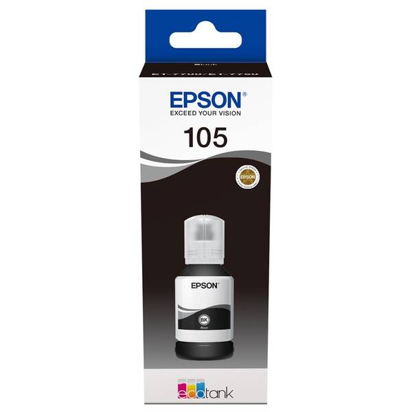 Cartridge Epson 105 EcoTank, 140 ml čierna


