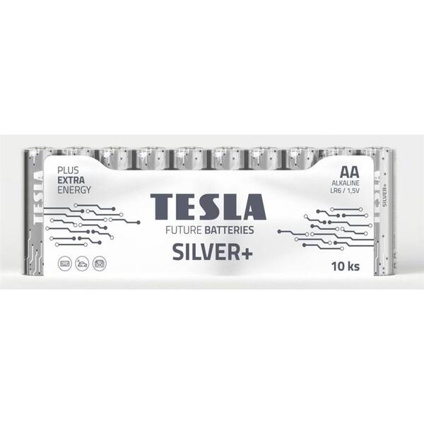 Batéria alkalická Tesla SILVER AA 10KS 

