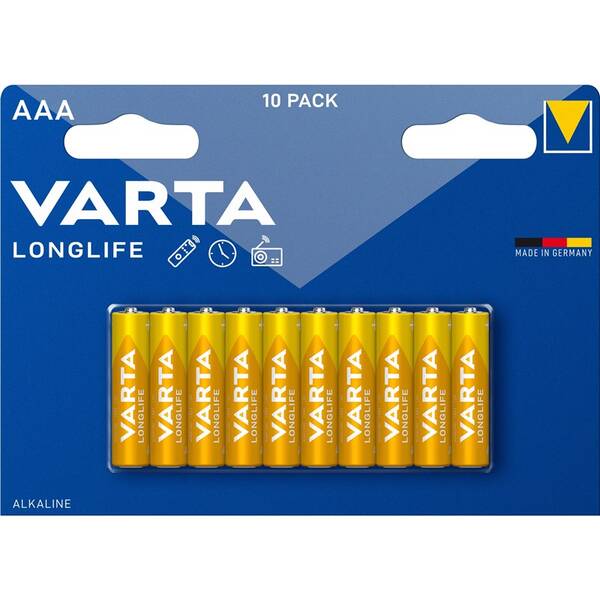Batéria alkalická Varta AAA, LR03, blister 10ks 

