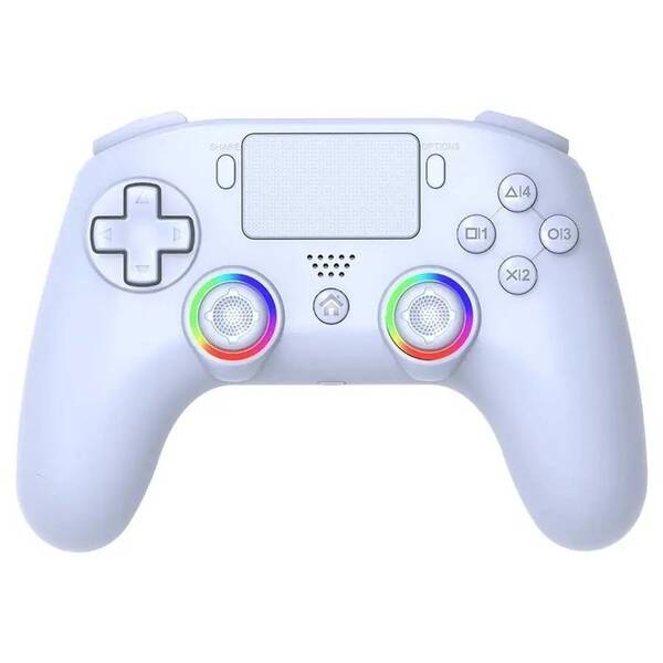 Gamepad SUPERDRIVE Wireless LED PS5/PC biely

