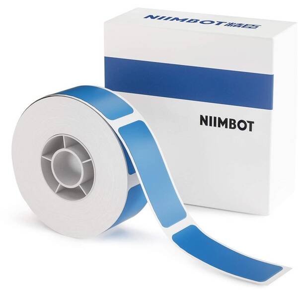Papierový štítok Niimbot RP 12x40mm 160ks pre D11 a D110 modrý

