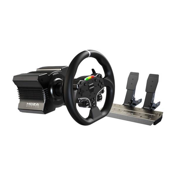 Sada Moza Racing R5 + volant ES + SRP-Lite + svorky R5 (PC) čierna

