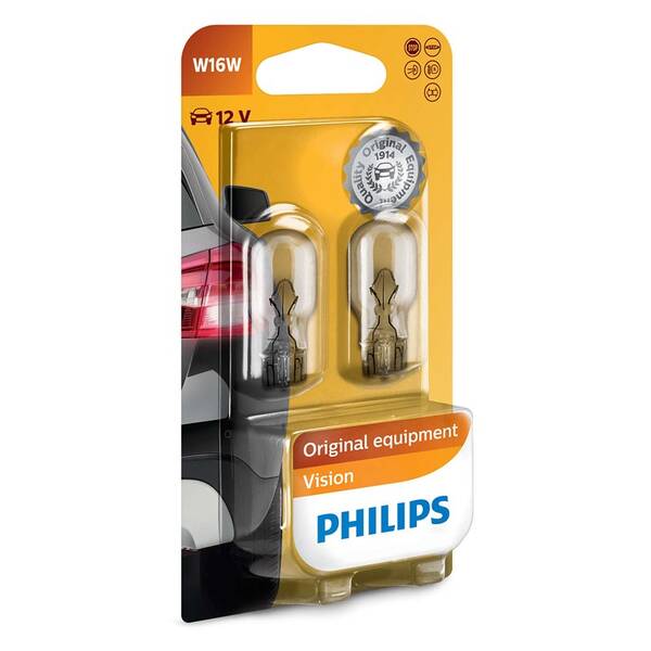 Autožiarovka Philips Vision W16W (2 ks) 

