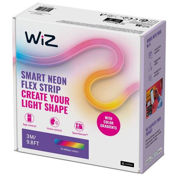 LED pásik WiZ Neon Flex Strip Kit 3 m 

