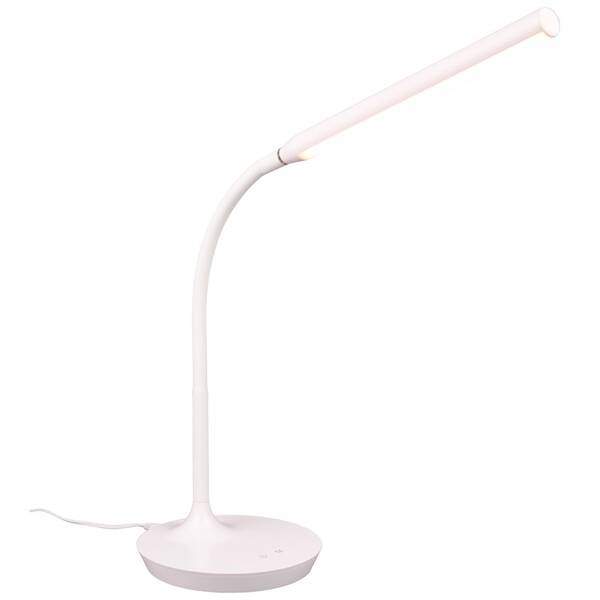 Stolná lampa Reality Toro biela

