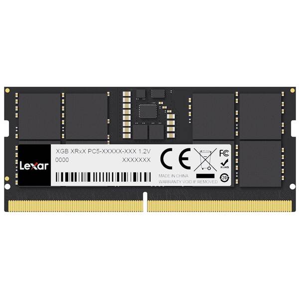 Pamäťový modul SODIMM Lexar 16GB DDR5 5600MHz, CL46 

