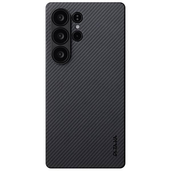 Kryt na mobil Pitaka Ultra-Slim na Samsung Galaxy S25 Ultra čierny/sivý

