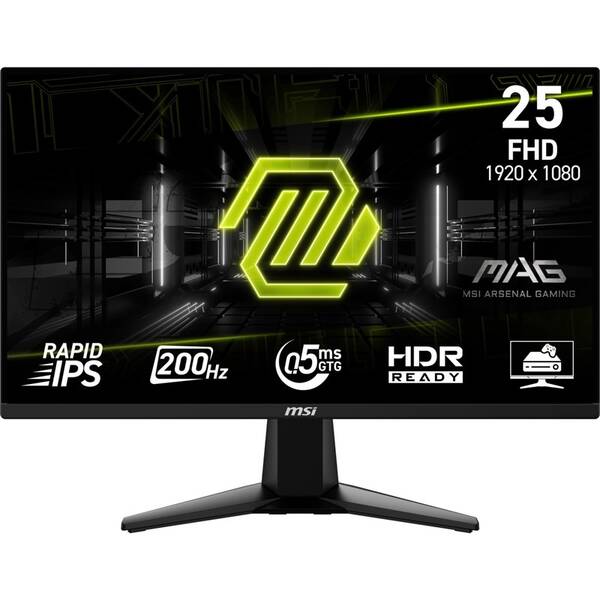 Herný monitor MSI MAG 255F E20 čierny

