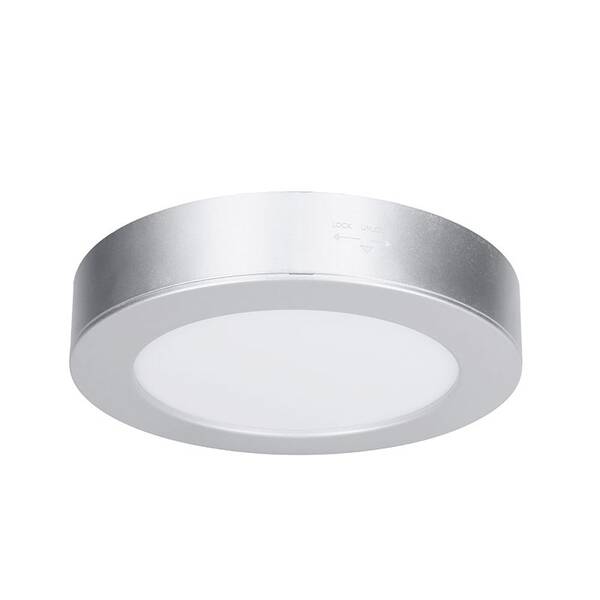LED stropné svietidlo Solight WD240-S 12 W, 3CCT, priemer 17 cm strieborné

