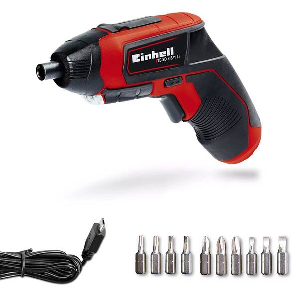Aku skrutkovač Einhell TE-SD 3,6/1 Li Einhell Expert (s batériou) 4513501 


