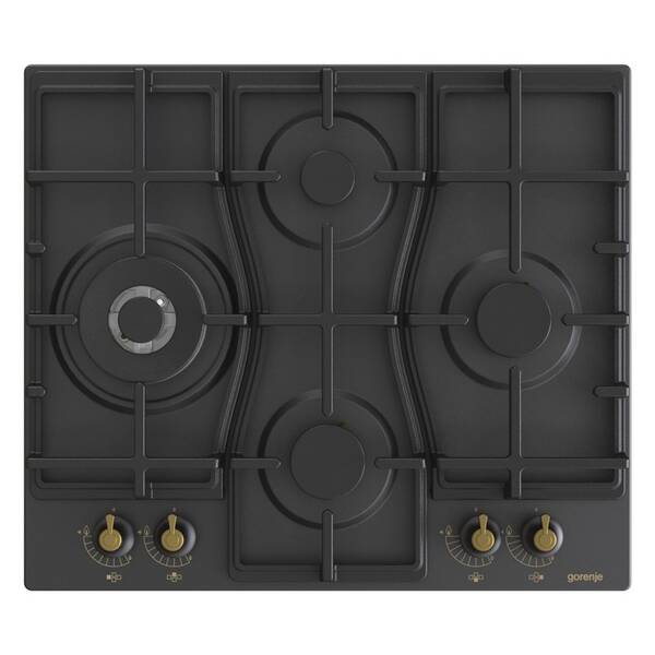 Plynová varná platňa Gorenje GW6D42CLB WOK čierna

