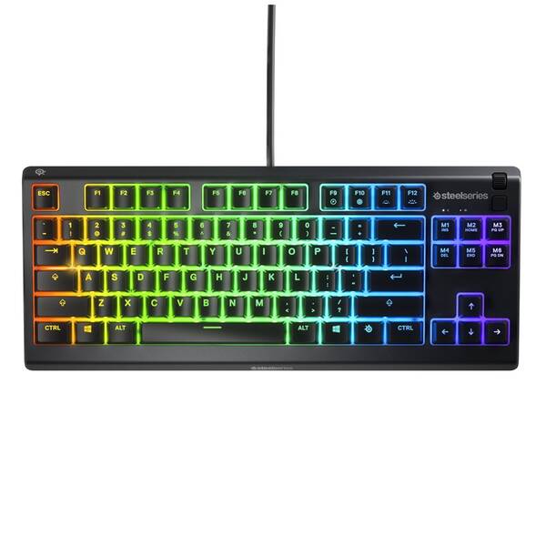 Klávesnica SteelSeries Apex 3 TKL US čierna

