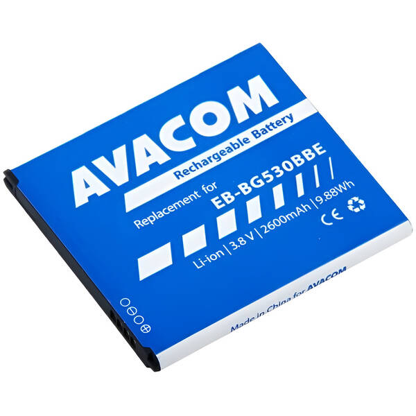 Batéria Avacom pre Samsung Galaxy Grand Prime, Li-Ion 2600mAh (náhrada EB-BG530BBE) modrá

