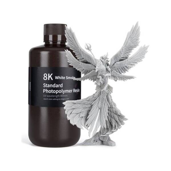 UV resin Elegoo 8K Standard 1kg - dymovo biely 

