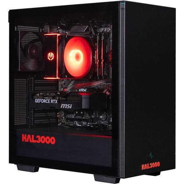 Herný počítač HAL3000 Online Gamer čierny

