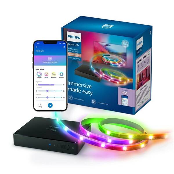 LED pásik Philips Smart LED HDMI 2.0 Sync box kit 55"-65" EU čierny

