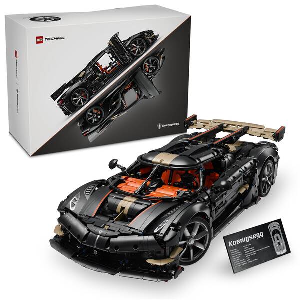 Stavebnica LEGO® Technic 42232 Megacar Koenigsegg Sadair's Spear 

