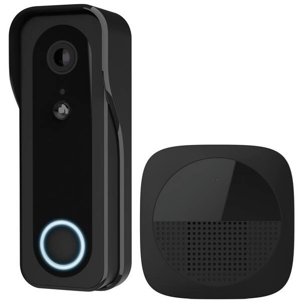 Videozvonček Trust DOORCAM-3000 Smart Wi-Fi čierny

