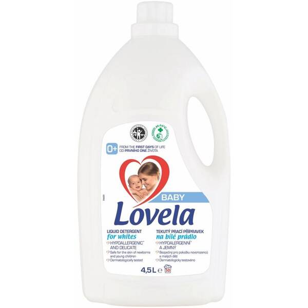 Prací prostriedok Lovela WHITE 4,5L 

