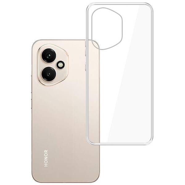 Kryt na mobil 3mk Clear Case na Honor 400 priehľadný

