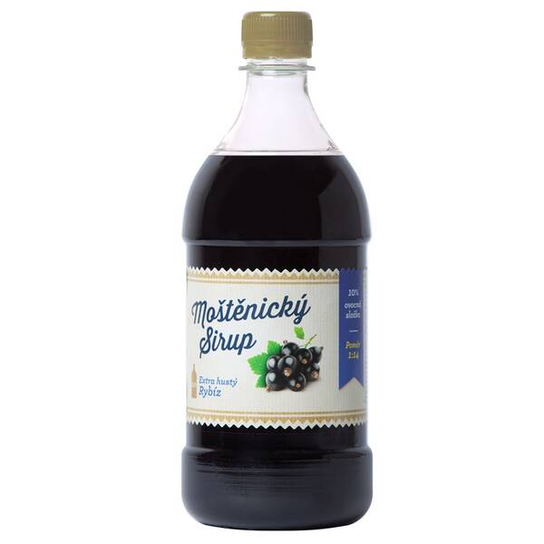 Sirup Moštěnický Sirup Čierne ríbezle 

