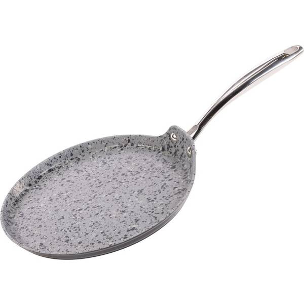 Panvica palacinková Lamart LT1291 GRANIT, 25 cm čierna/sivá


