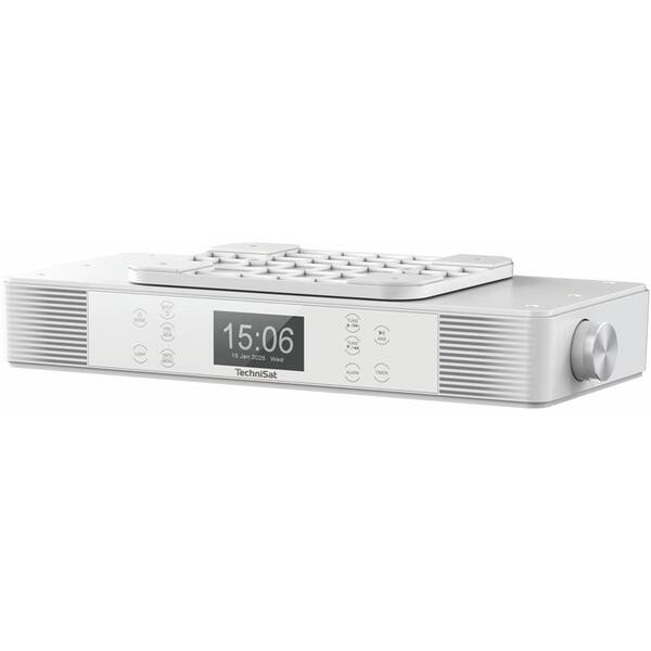 Internetový rádioprijímač Technisat KitchenRadio IR biely

