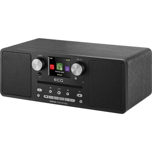 Internetový rádioprijímač s DAB+ ECG B.BOLD 7200 čierny

