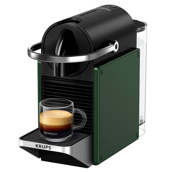 Kapsulový kávovar Krups XN306310 zelený


