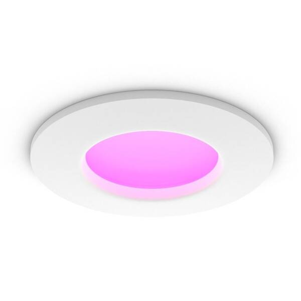 Vstavané svietidlo Philips Slim downlight S (90mm) biele

