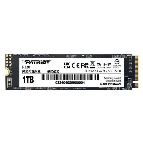 SSD Patriot P320 1TB NVMe 

