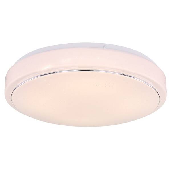 LED stropné svietidlo GLOBO Kalle, 38 cm, LED, 24W biele

