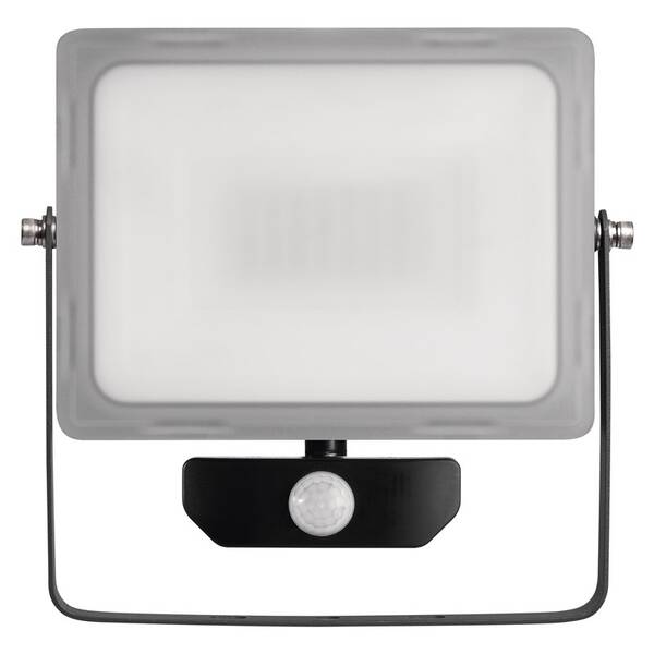 Reflektor EMOS ILIO 51W 4600LM PIR IP44 NW čierny/sivý

