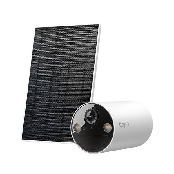 IP kamera TP-Link Tapo TC82 Kit, 2K, solárny panel biela

