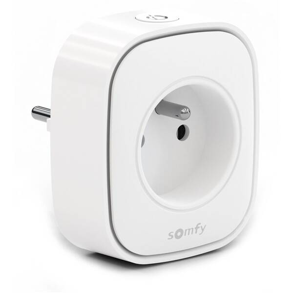 Zásuvka Somfy Múdra zásuvka Zigbee E-Type Somfy biela

