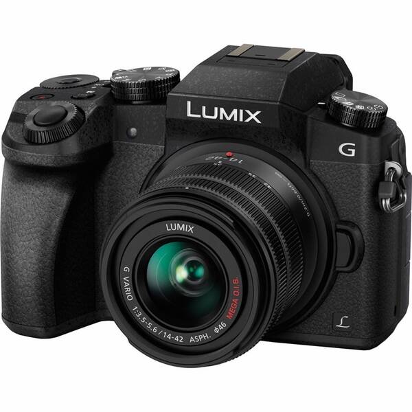 Digitálny fotoaparát Panasonic DMC-G7K + 14-42 mm čierny

