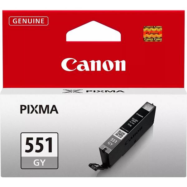Cartridge Canon CLI-551 GY, 780 strán sivá

