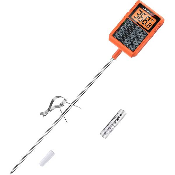 Teplomer do mäsa ThermoPro TP-510 oranžový


