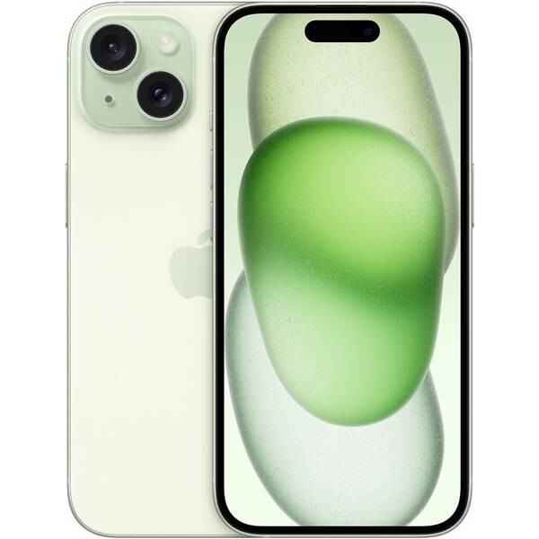 Mobilný telefón Apple iPhone 15 512 GB zelený 

