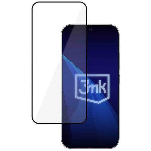 Tvrdené sklo 3mk HardGlass Max Lite na Xiaomi 17/17 Pro čierne

