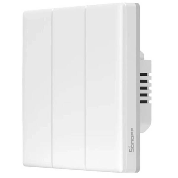 Vypínač Sonoff Smart WiFi Touch TX T5 3C (3-channel) biely

