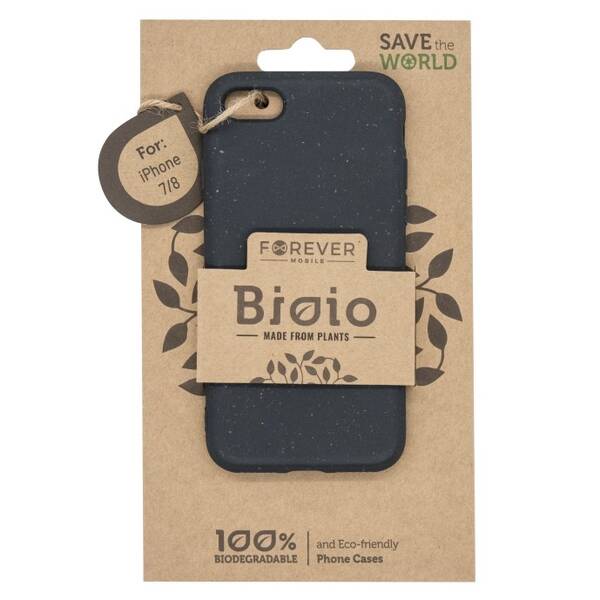 Kryt na mobil Forever Bioio na Apple iPhone 7/8/SE (2020/22) čierny

