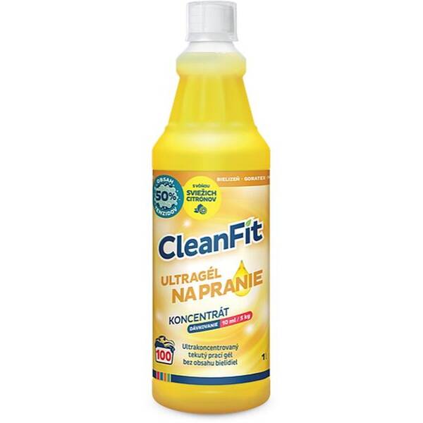 Prací prostriedok CleanFit ultragel 1 l 

