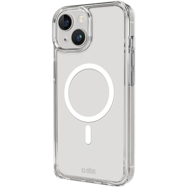 Kryt na mobil SBS Light Mag Case s podporou MagSafe na Apple iPhone 15 priehľadný

