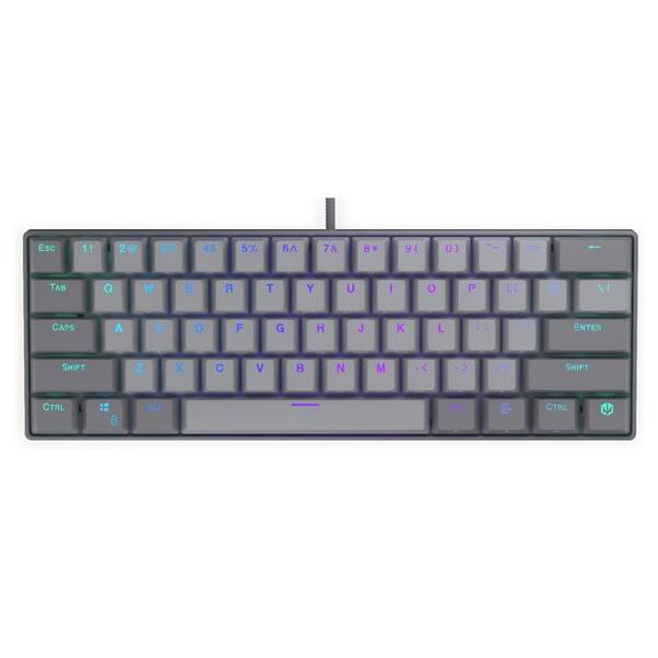 Klávesnica ENDORFY Thock V2 Compact US sivá

