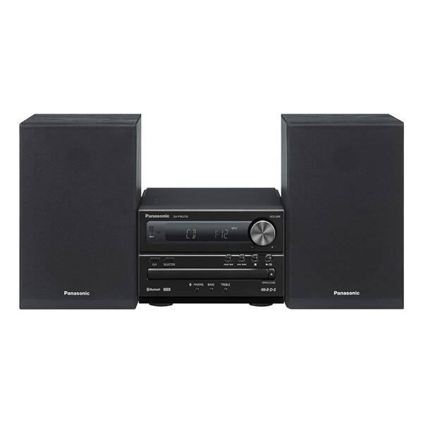 Mikro HiFi systém Panasonic SC-PM250EG-K čierny

